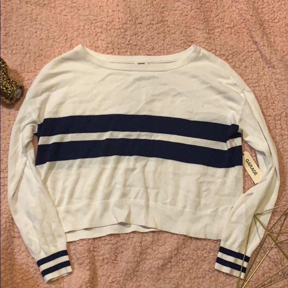 Garage cropped sweater